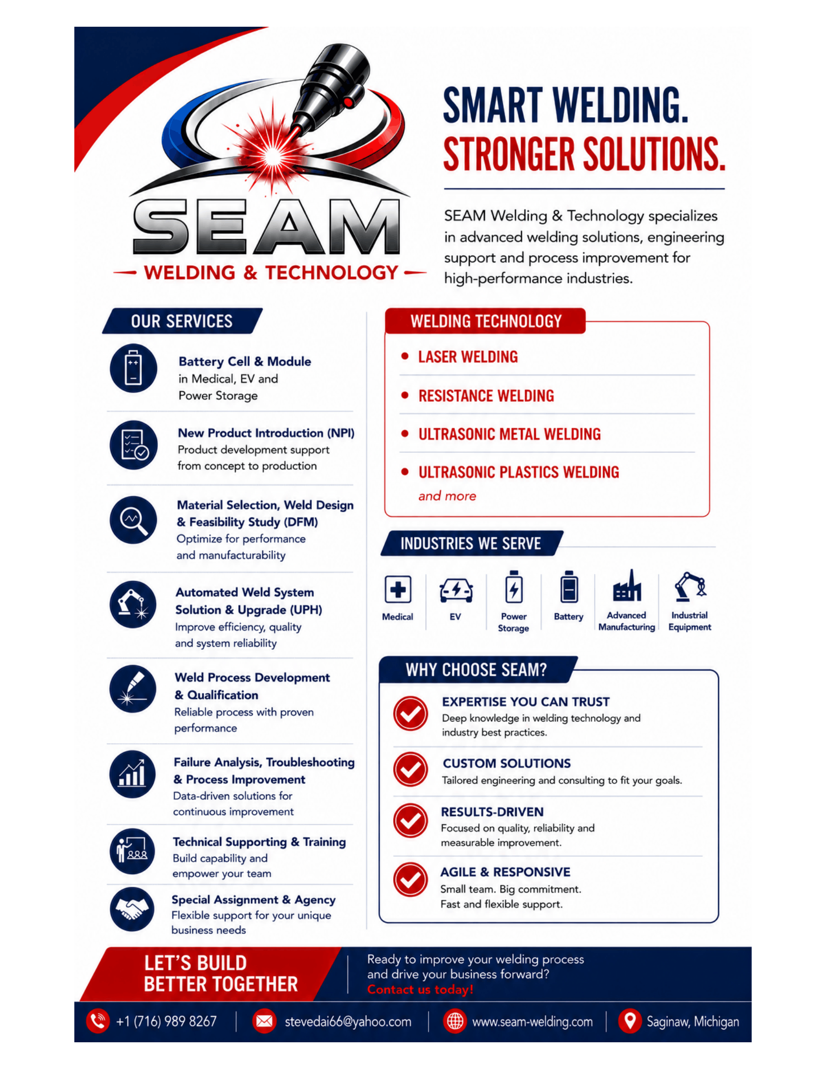 SEAM Welding Flyer